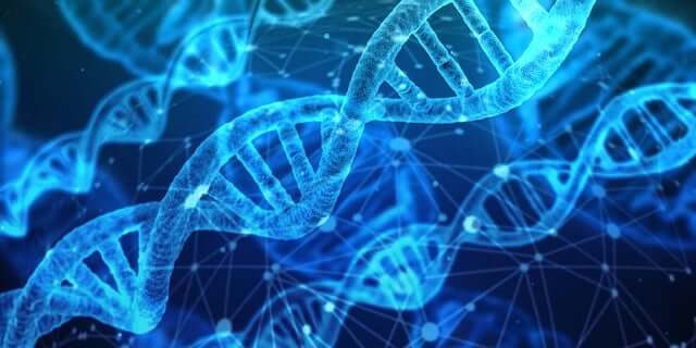 A picture of dna helix for the medical website design company blog
