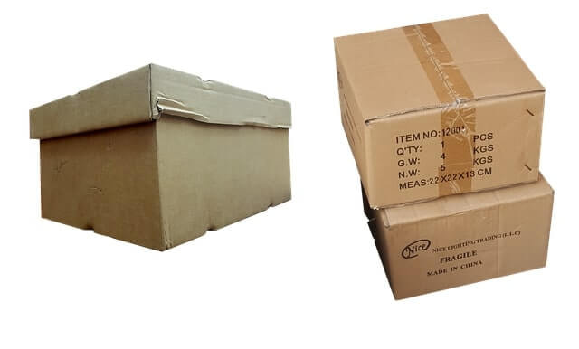 3 moving boxes for the page moving company website design